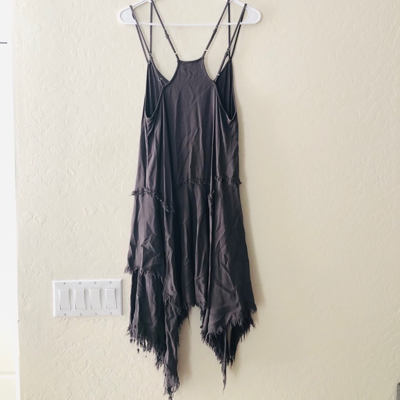 Intimately Free People Tattered grey dress Xs - Picture 6 of 8